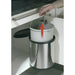 Waste bin Hailo Compact-Box Steel 15 L Black Grey Integrable - Почистване Прахосмукачки И Гладене<<<Дом