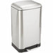 Waste bin Kitchen Move Stainless steel 30 L Grey - Почистване Прахосмукачки И Гладене<<<Дом Градина<<<BigBuy&&&Други