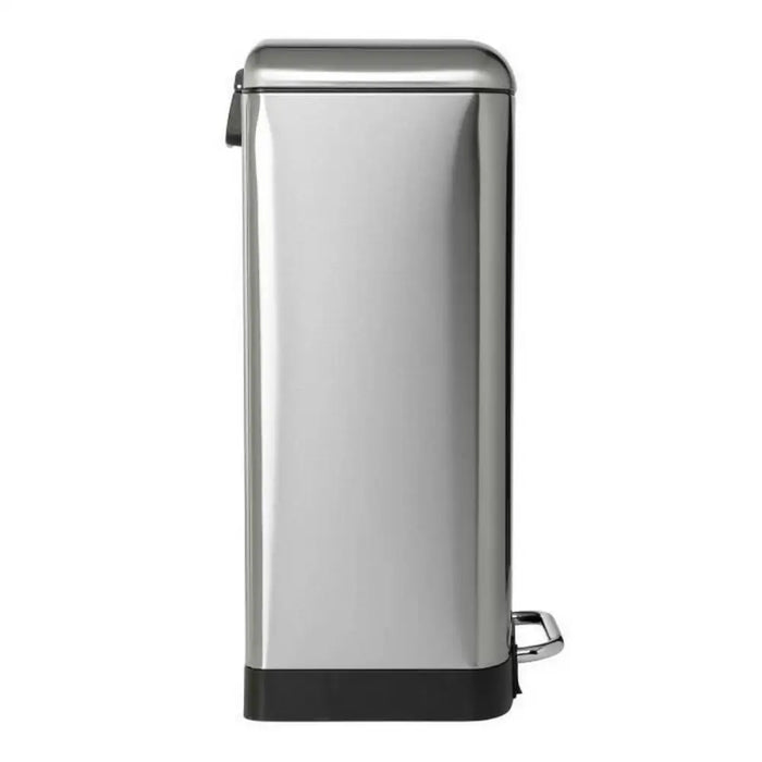 Waste bin with pedal Kitchen move GREENWICH Stainless steel (40 L) - Почистване Прахосмукачки И Гладене<<<Дом