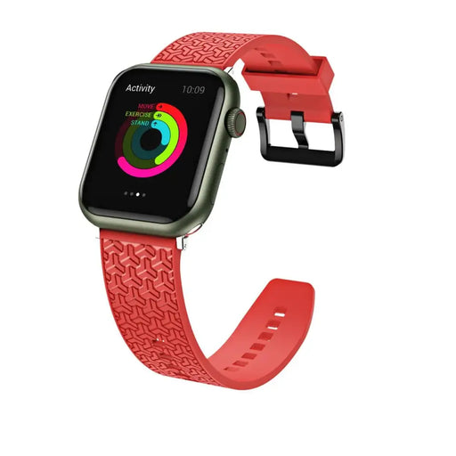 Watch Strap Y Watchband Bracelet for Apple Watch 42 / 44 / 45 mm - Red - Smartwatch straps and cases<<<HurtelXML