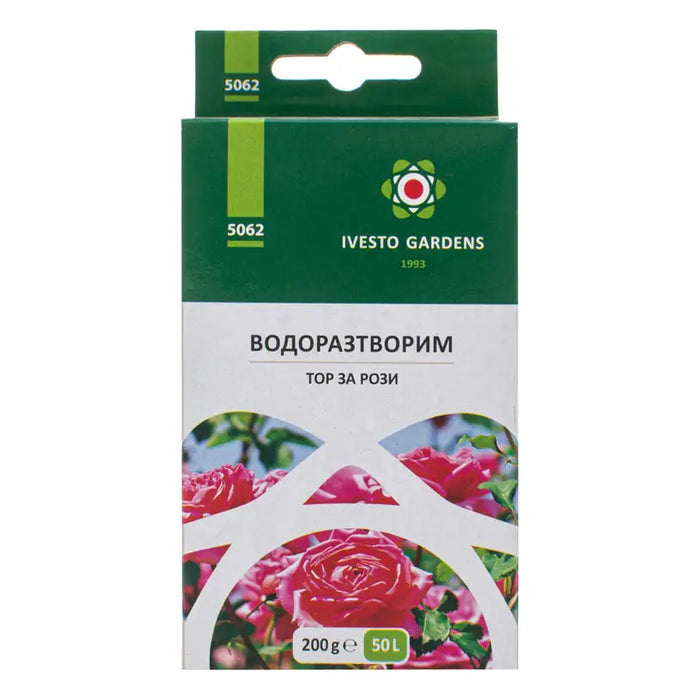 WATER SOLUBLE GRANULAR FERTILIZER FOR ROSES 0.2KG IVESTO - Торове<<<Торове почви и тревни смески<<<Градина<<<Praktiker