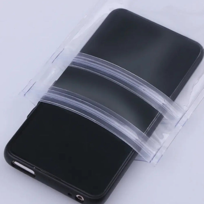 Waterproof case for phones up to 6.7’’ for the pool beach kayak seaside - black - Cell phone cases