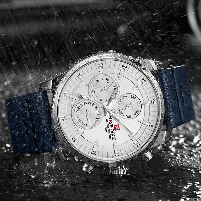 Waterproof male quartz watch NAVIFORCE 9148 - Men’s Watches