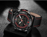 Waterproof male quartz watch with dual display NAVIFORCE 9144 - Men’s Watches