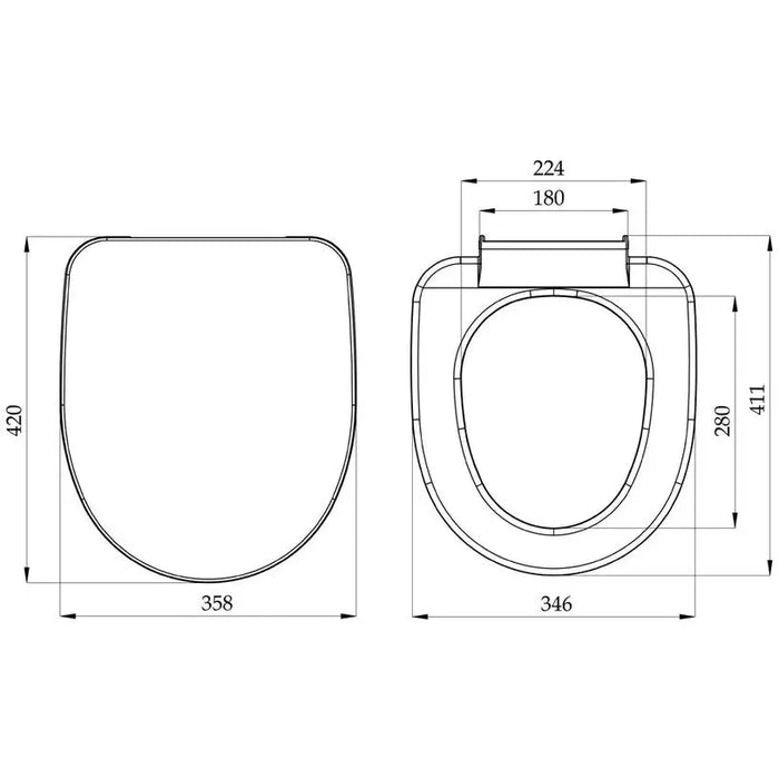 WC SEAT NIKIPLAST IRIS - Тоалетни седалки<<<Санитарна керамика и аксесоари<<<Баня<<<Praktiker&&&Тоалетни седалки