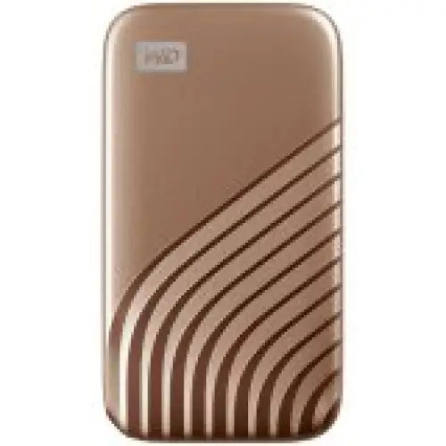 WD My Passport SSD 1TB Gold Cross Compatible USB 3.2 Gen-2 and USB-C 1050MB/s Read 1000MB/s Write PC Mac Compatiable