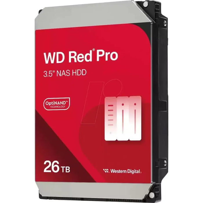 WD Red Pro NAS 26TB SATA3 6GB/S 3.5inch HDD 7200 512M - HDD за сървър<<<Сторидж<<<Сървър Сторидж и