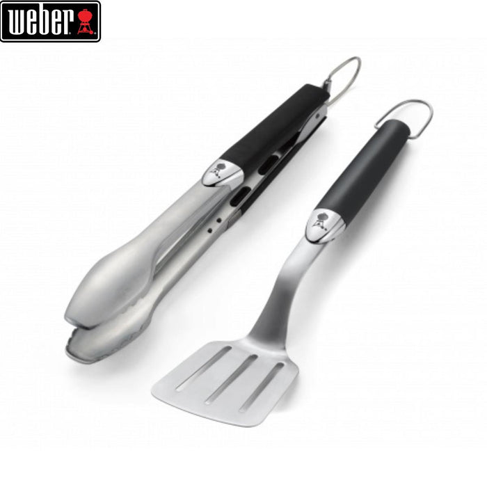 2 WEBER PREMIUM BBQ UTENSILS