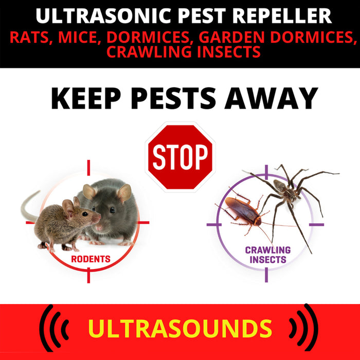 WEITECH ULTRASONIC ELECTRONIC RODENTS DEVICE