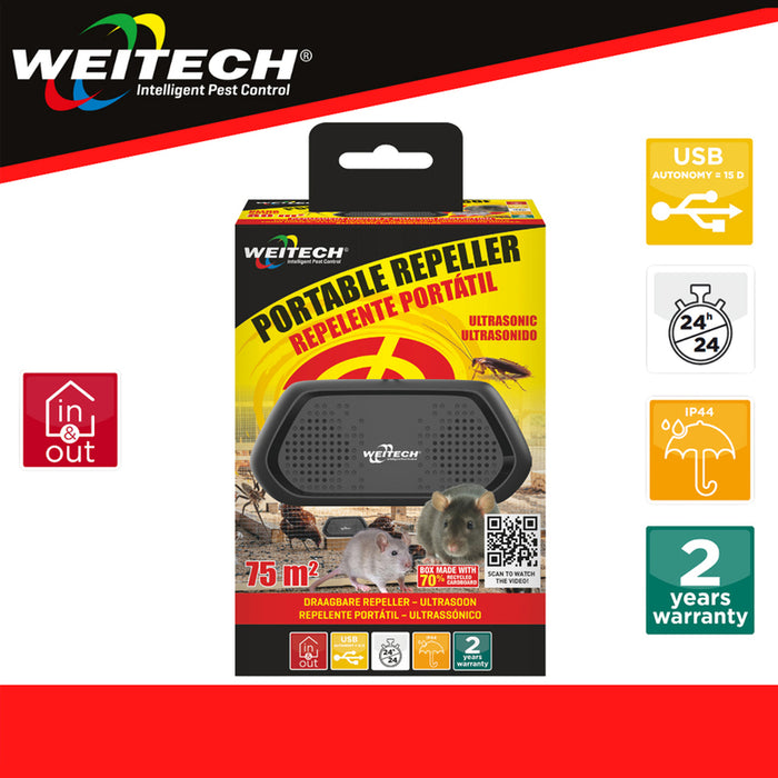 WEITECH ULTRASONIC ELECTRONIC RODENTS DEVICE
