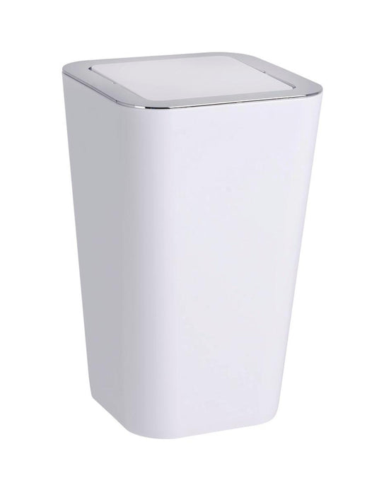 BATHROOM BASKET 6 L CANDY WHITE