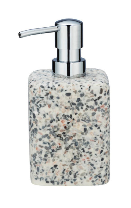 TERRAZZO LIQUID SOAP DISPENSER WHITE/GRAY