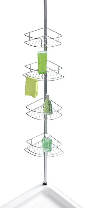 CORNER BATHROOM SHELF DOLCEDO CHROME