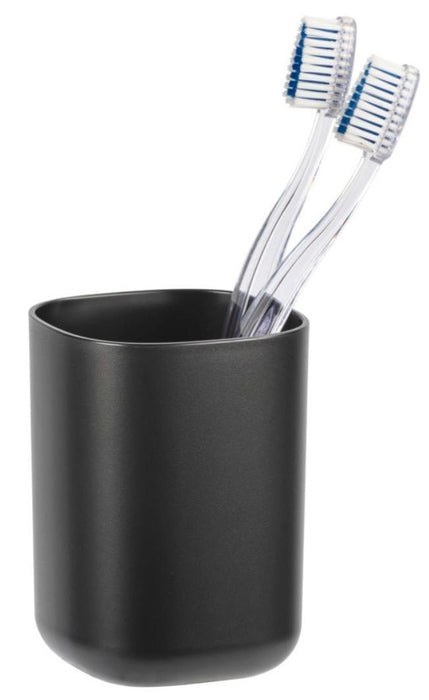 TOOTH BRUSH GLASS DAVOS BLACK MAT