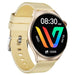 Weofly Curve Smartwatch - Multifunction Watch Bluetooth 5.3 Gold - Smartwatch smartbandAKG-SMA<<<GSM