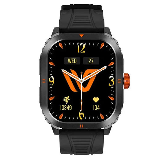 Weofly Pioneer Smartwatch - Multifunction Watch Bluetooth 5.3 Black - Smartwatch smartbandAKG-SMA<<<GSM