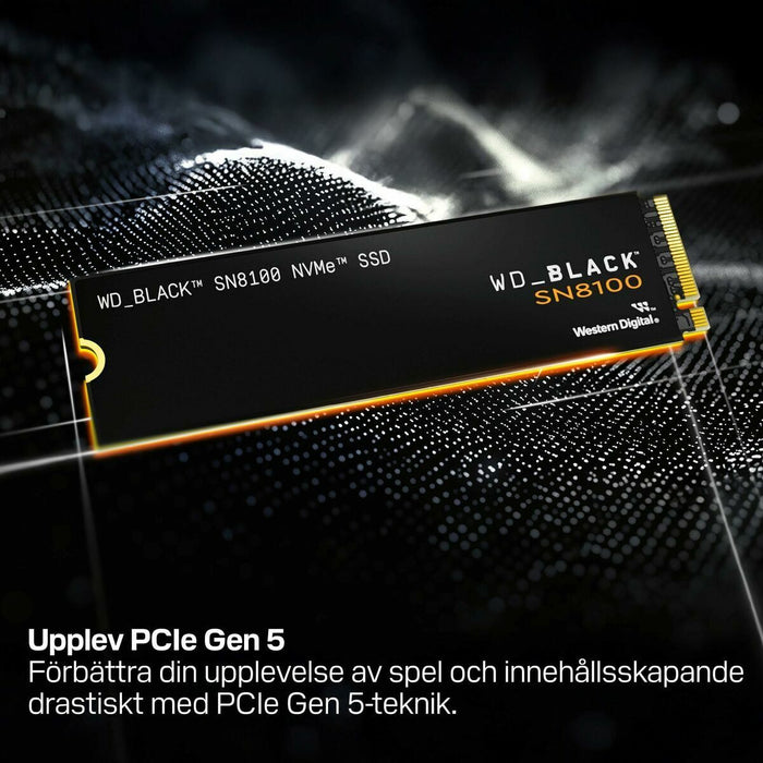 WD Black 2TB SN8100 PCIe 5.0x4 NVMe M.2 SSD POWERED BY SANDISK