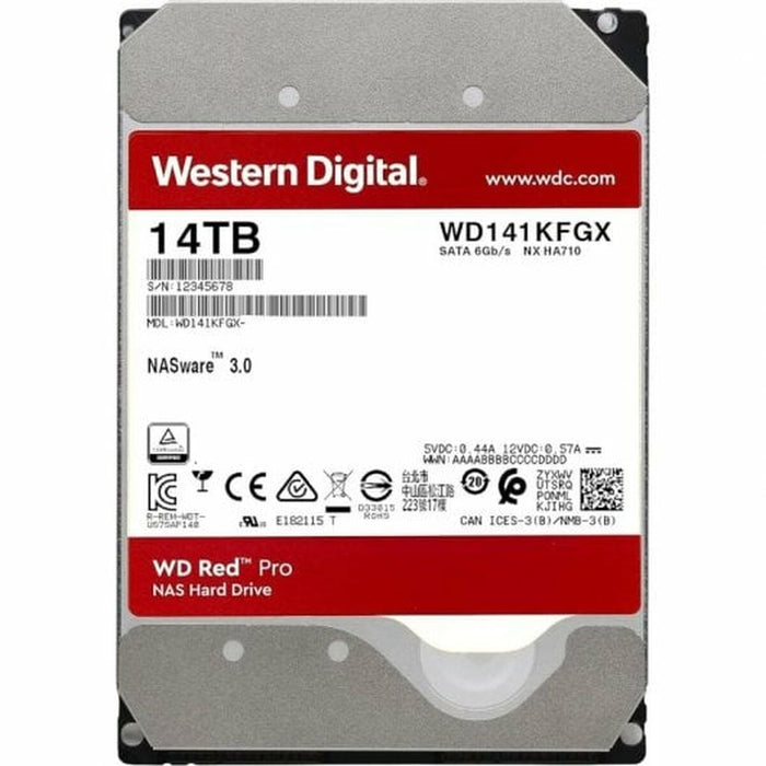 Hard Drive Western Digital WD142KFGX 3,5" 2 TB SSD 14 TB