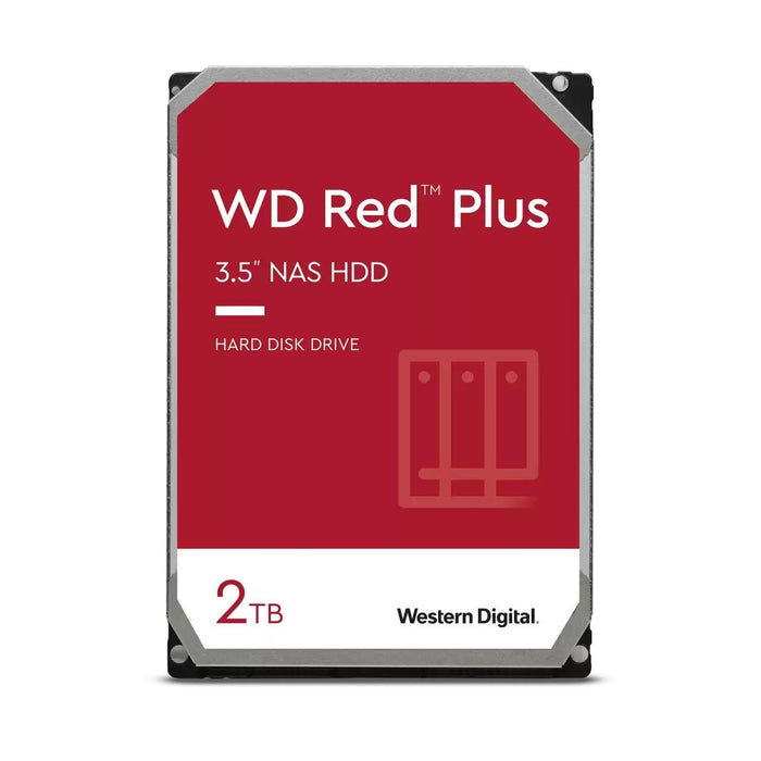 Hard drive WD Red PLUS NAS, 2TB, 5400rpm, Cache 64MB, SATA 3