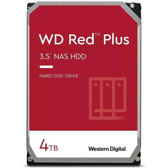 Hard drive WD Red Plus, 4TB NAS, 3.5", 256MB, 5400RPM
