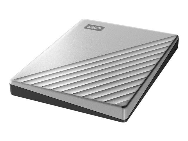 WD My Passport Ultra 2TB Silver USB-C/USB3.0 HDD 2.5inch Metal finish RTL portable extern