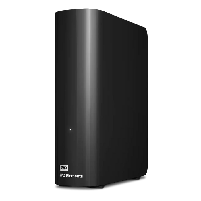 External hard drive Western Digital Elements Portable, 12TB, 3.5", USB 3.2 Gen 1, Black