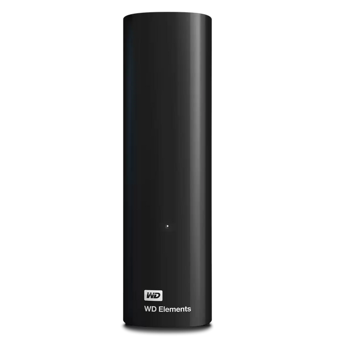 External hard drive Western Digital Elements Portable, 12TB, 3.5", USB 3.2 Gen 1, Black