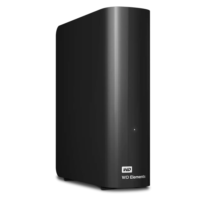 External hard drive Western Digital Elements Portable, 12TB, 3.5", USB 3.2 Gen 1, Black