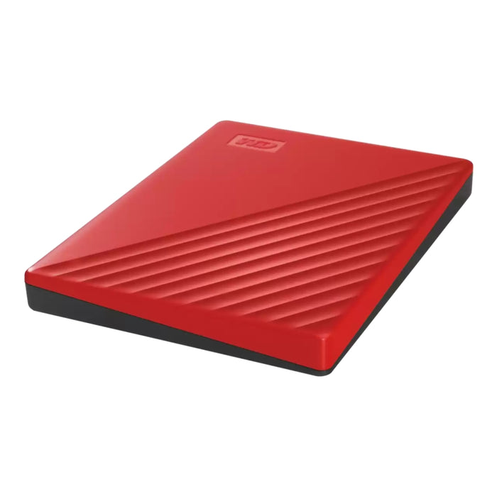 WD My Passport 2TB portable HDD USB 3.0 USB 2.0 compatible Red Retail
