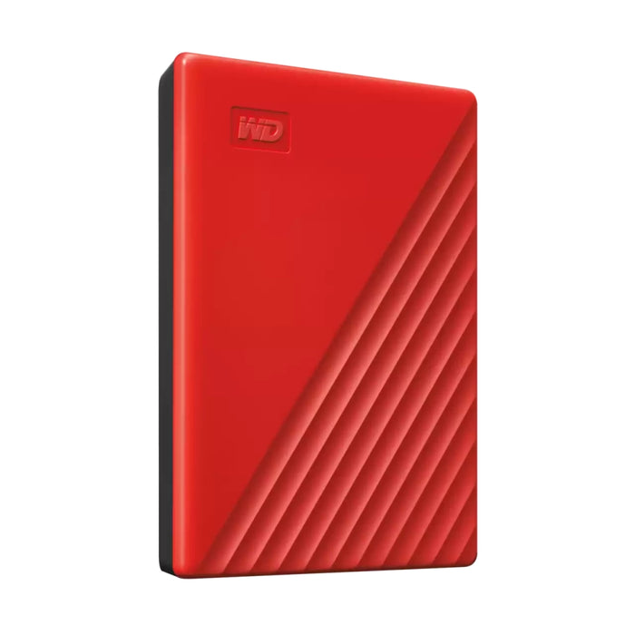 WD My Passport 2TB portable HDD USB 3.0 USB 2.0 compatible Red Retail
