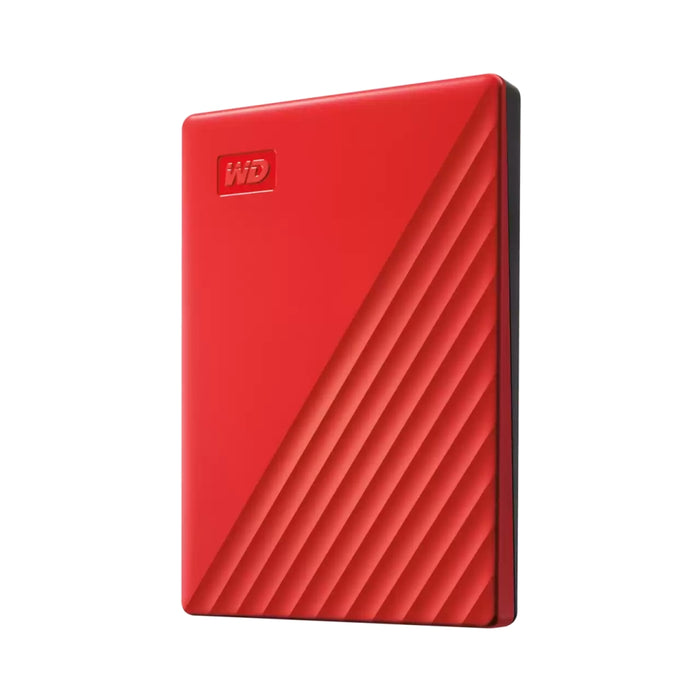 WD My Passport 2TB portable HDD USB 3.0 USB 2.0 compatible Red Retail