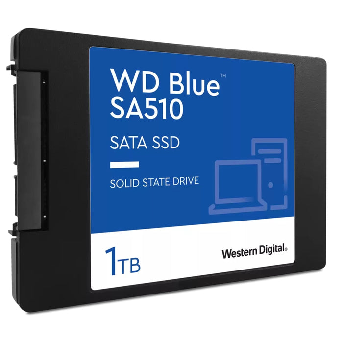 WD Blue SA510 SSD 1TB SATA III 6Gb/s cased 2.5inch 7mm internal single-packed POWERED BY SANDISK