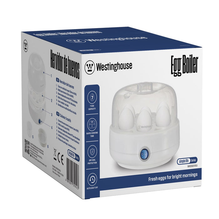 Westinghouse WKEB201EU egg cooker 7 egg(s) 150 W White