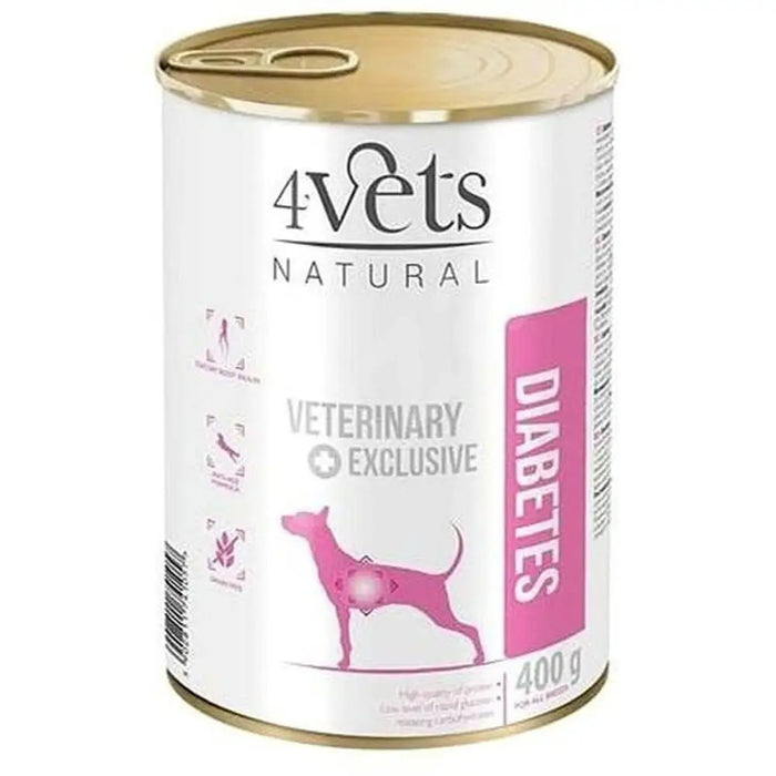 Wet food 4VETS Adult Dogs Turkey 400 g - Хранене на домашни любимци<<<Домашни Животни<<<Дом Градина<<<BigBuy&&&Wet food