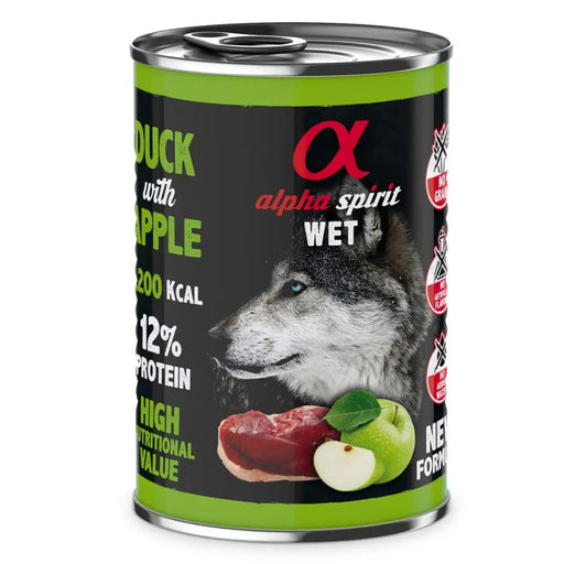 Wet food Alpha Spirit ALPHA SPIRIT WET Duck 400 g - Хранене на домашни любимци<<<Домашни Животни<<<Дом