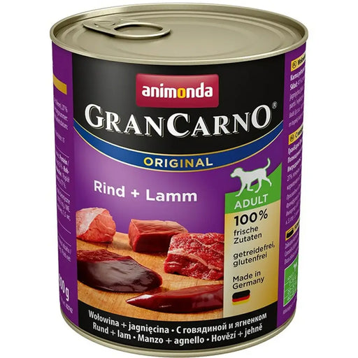 Wet food Animonda GranCarno Original Veal Lamb 800 g - Хранене на домашни любимци<<<Домашни Животни<<<Дом