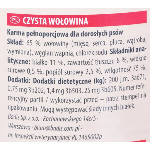 Wet food Animonda GranCarno Single Veal Beef - Хранене на домашни любимци<<<Домашни Животни<<<Дом