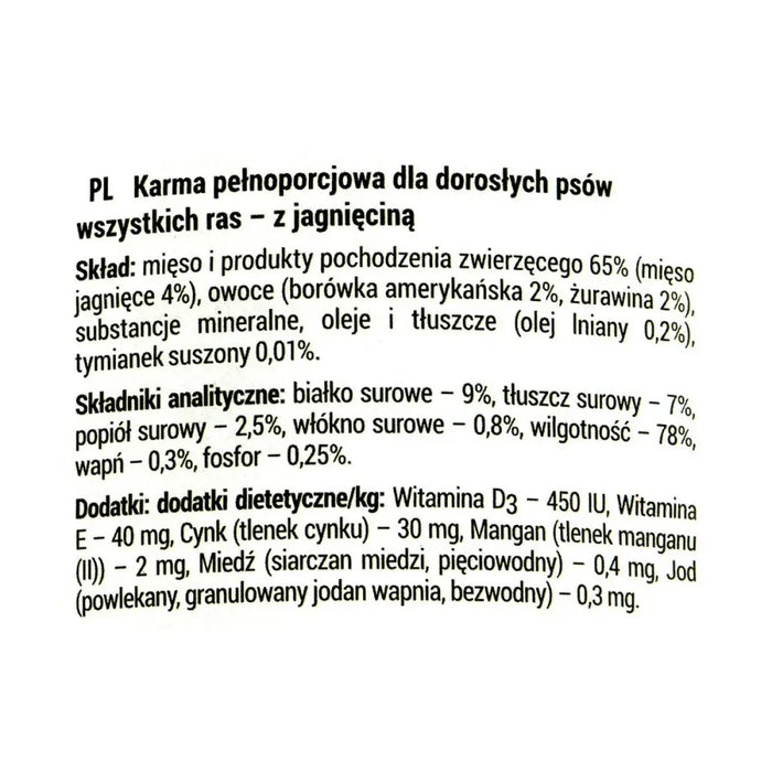 Wet food Dolina Noteci Rafi Lamb 400 g - Хранене на домашни любимци<<<Домашни Животни<<<Дом Градина<<<BigBuy&&&Wet