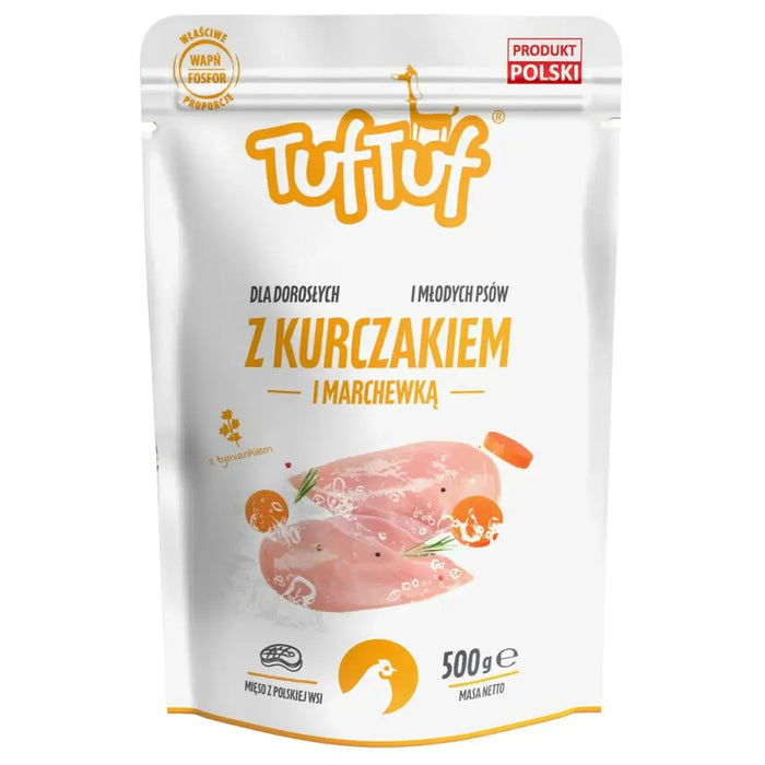 Wet food Tuftuf Chicken 500 g - Хранене на домашни любимци<<<Домашни Животни<<<Дом Градина<<<BigBuy&&&Wet