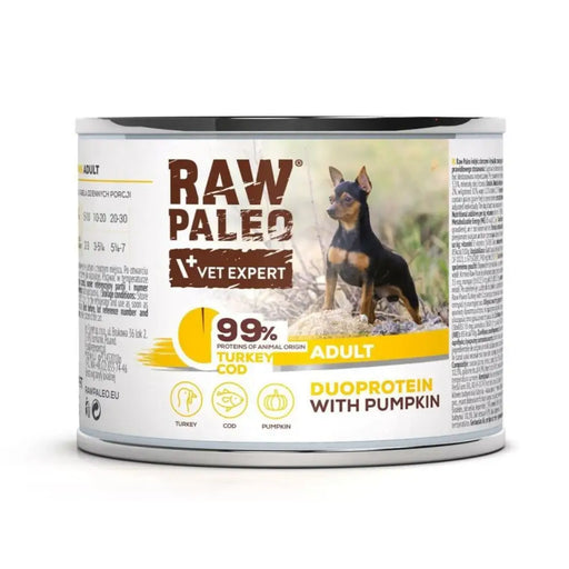 Wet food VETEXPERT RAW PALEO Turkey 200 g - Хранене на домашни любимци<<<Домашни Животни<<<Дом Градина<<<BigBuy&&&Wet