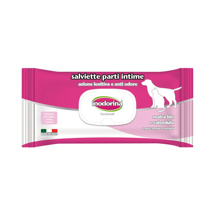 Wet Wipes for Pets Inodorina 40 Units - Домашни Животни<<<Дом Градина<<<BigBuy&&&Здраве и хигиена<<<Домашни