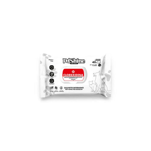 Wet Wipes for Pets Porrini Clorexidina 40 Units - Домашни Животни<<<Дом Градина<<<BigBuy&&&Здраве и хигиена<<<Домашни
