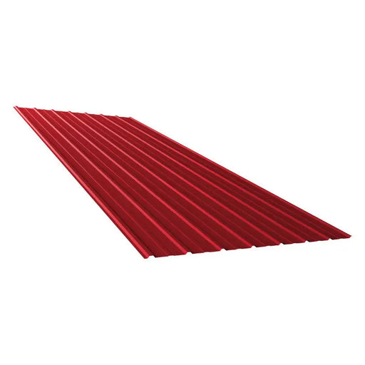 WETTERBEST W10 TRAPEZOIDAL SHEET RED 0.87X2 M - Метални керемиди<<<Материали за покриви<<<Строителни