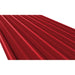 WETTERBEST W10 TRAPEZOIDAL SHEET RED 0.87X2 M - Метални керемиди<<<Материали за покриви<<<Строителни