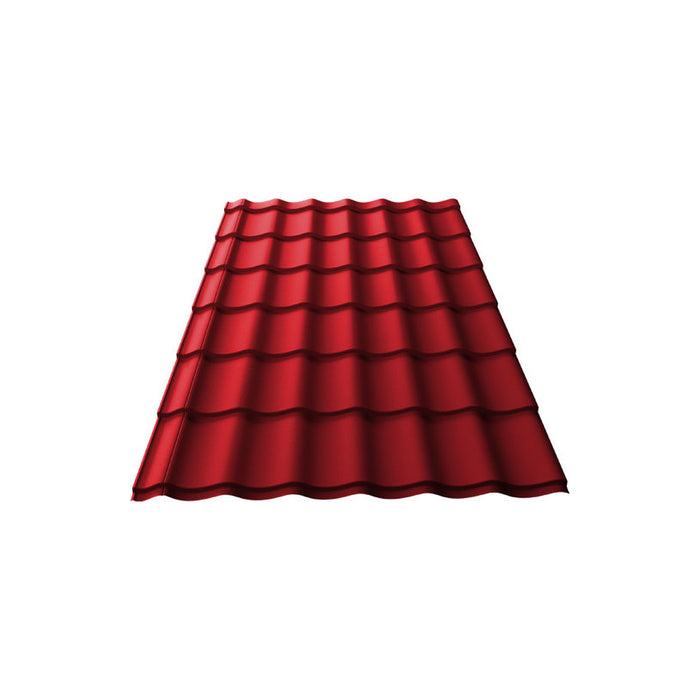 METAL TILES WETTERBEST CLASSIC RED 120X224 CM