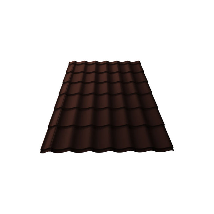 METAL TILES WETTERBEST CLASSIC BROWN 120X119 CM