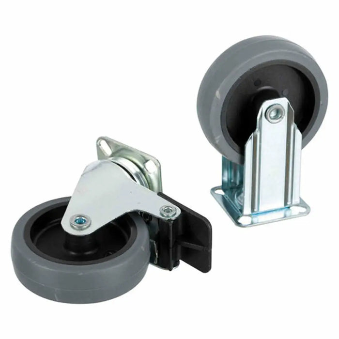 Wheels Trixie Black Plastic Carrier (4 Units) (4 Pieces) - Домашни Животни<<<Дом Градина<<<BigBuy&&&Пътуване и