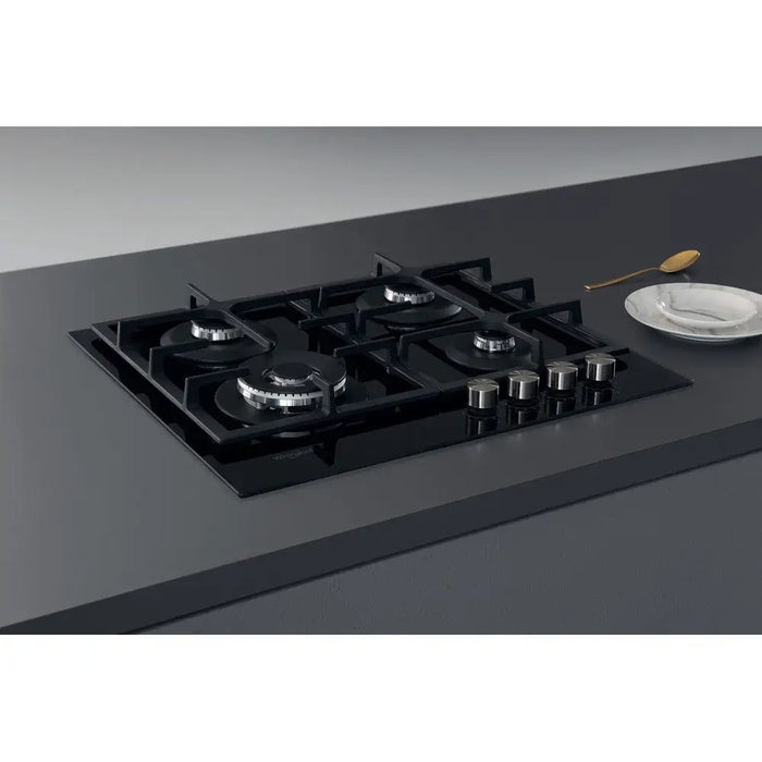 Whirlpool AKTL 629/NB1 hob Black Built-in 59 cm Gas 4 zone(s) - Built-in hot platesAGD-PGZ<<<Home Appliance