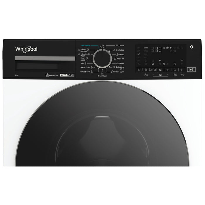 Washing machine WHIRLPOOL WPM 97W ADS EE, 9 kg, 6th SENSE, 1400 rpm