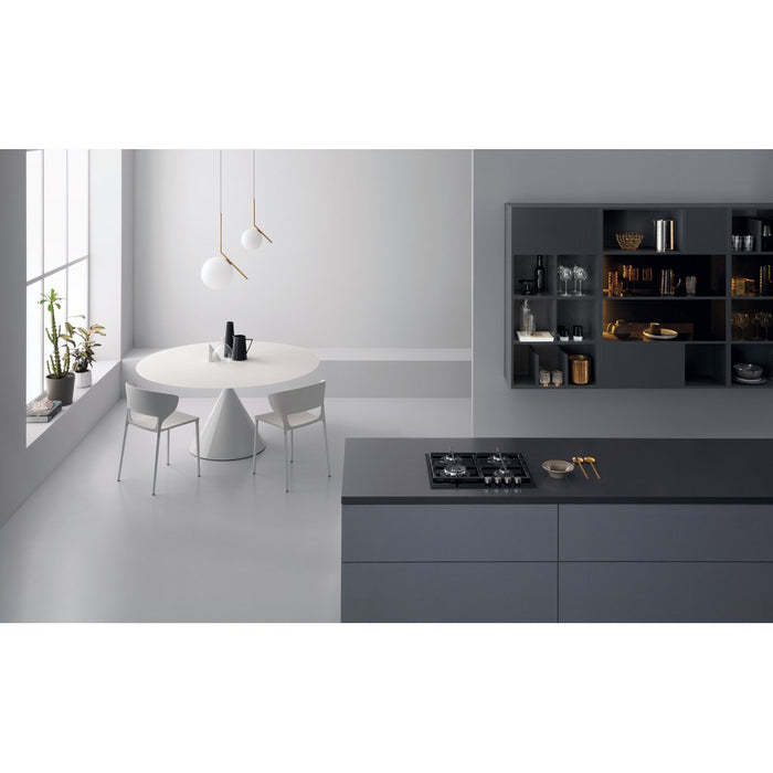 Whirlpool AKTL 629/NB1 hob Black Built-in 59 cm Gas 4 zone(s)